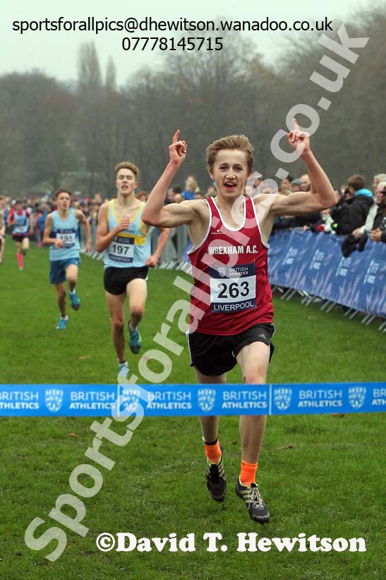 Boys under-15s European Cross Country Trials, Sefton Park, Liverpool. Photo: David T. Hewitson/Sports for All Pics